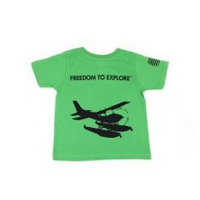 Freedom to Explore Boss 182 Toddler Tee in Apple