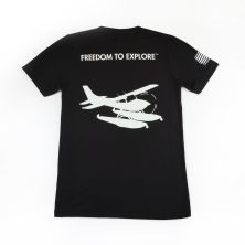 Freedom to Explore Boss 182 Tee in Black