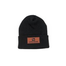 Knit Cap with Fire Boss Patch