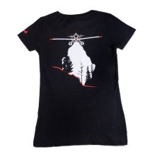 Head-On Water Drop Fire Boss Ladies Tee