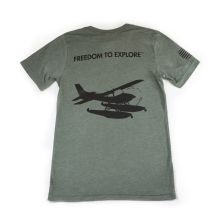 Freedom to Explore Boss 182 Tee in Olive