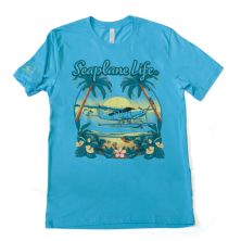 Seaplane Life Tropical Tee