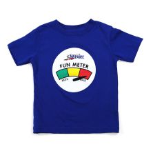 Toddler Fun Meter Tee in Blue