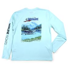 Caravan on a Mountain Lake Sun Shirt in Seagrass 