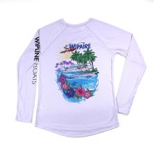 Cub and Hibiscus Sun Shirt in Lavender