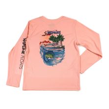 Kid's Cub and Mahi Mahi Sun Shirt in Peach