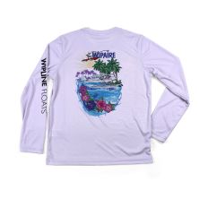 Kid's Cub and Hibiscus Sun Shirt in Lavender