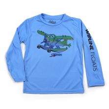 Toddler Seaplane Sun Shirt in Blue