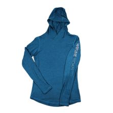 Wipline Floats Women's Hoodie Pullover in Teal