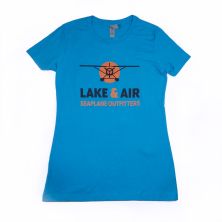 Turquoise Lake & Air Logo Tee